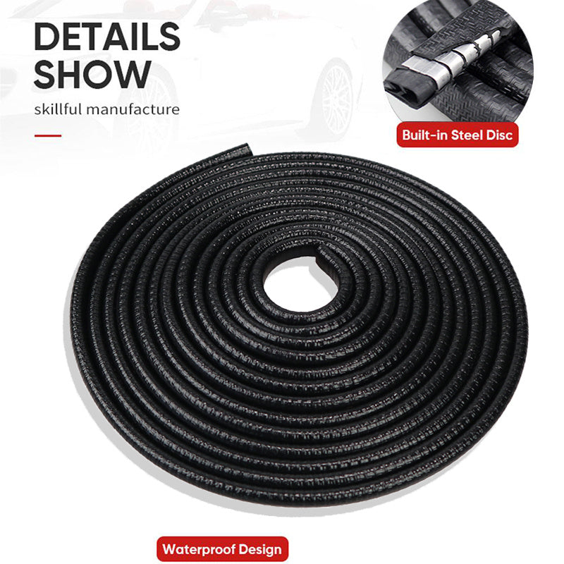 Universal Built-in Steel Disc Car Anti Collision Strip Auto Door Edge Scratch Protecter Bumper Strip El Pazar