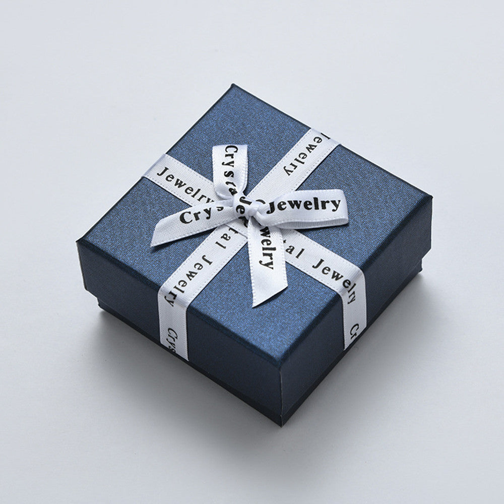 Bow Necklace Earrings Packaging Gift Box El Pazar