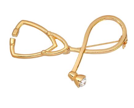 Stethoscope Brooch Pins Nurse Jewelry eprolo
