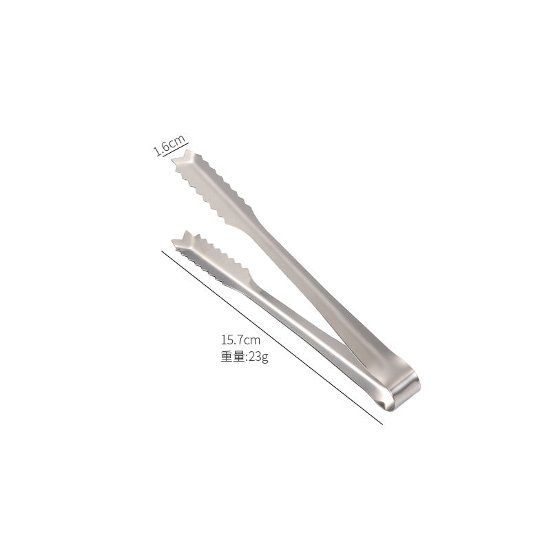 Non-Magnetic Thickened Whiskey Bartender Ice Cube Clip Spot Stainless Steel Ice Cube Sugar Towel Clip eprolo