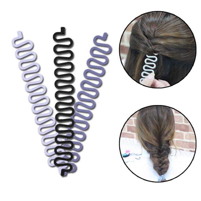 Fashion Hair Braiding Braider Tool Roller With Magic Hair Twist Styling Bun Maker eprolo