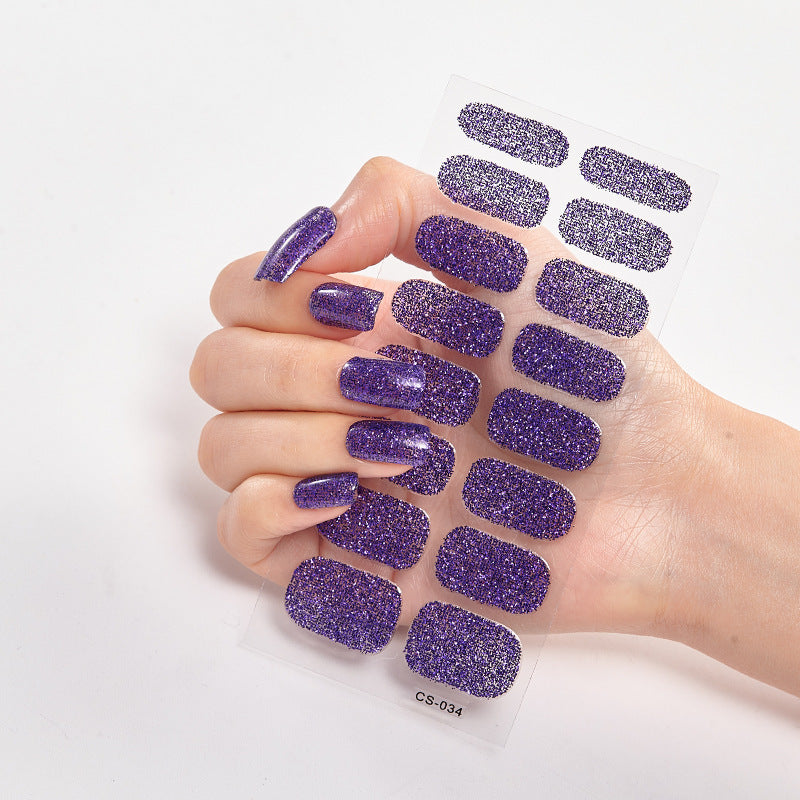 Amazon Sources 16 Small Stickers Gradient Onion Powder Nail Stickers El Pazar