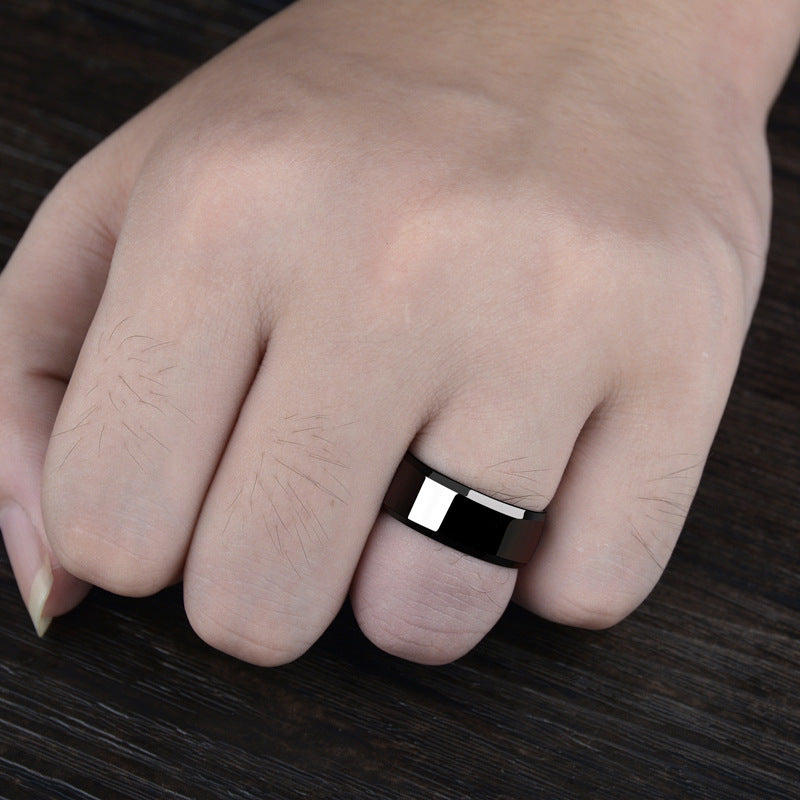 Niche Rings For Men And Women Stainless Steel Couple Rings El Pazar