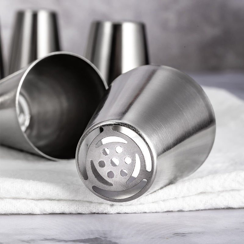 Russian 304 Stainless Steel Piping Nozzle Baking Cake Piping Tools Supplies eprolo