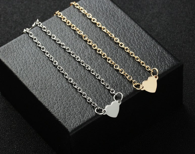 Heart shaped love peach heart bracelet El Pazar