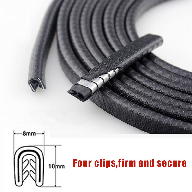 Universal Built-in Steel Disc Car Anti Collision Strip Auto Door Edge Scratch Protecter Bumper Strip El Pazar