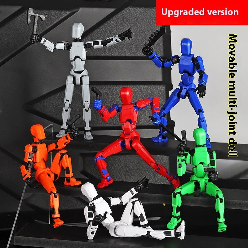 Updated And Hot-sale Multi-Jointed Movable Shapeshift Robot 3D Printed Mannequin Dummy Action Model Doll Toy Kid Gift El Pazar