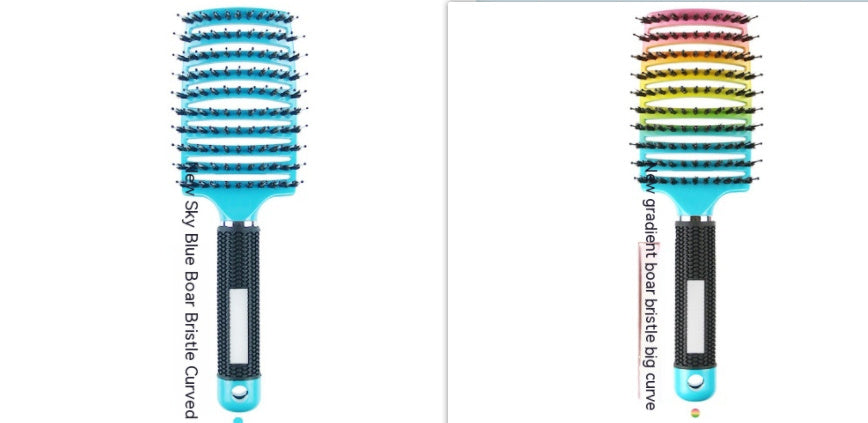 Big Curved Comb Bristle Massage Comb Eight Claws El Pazar