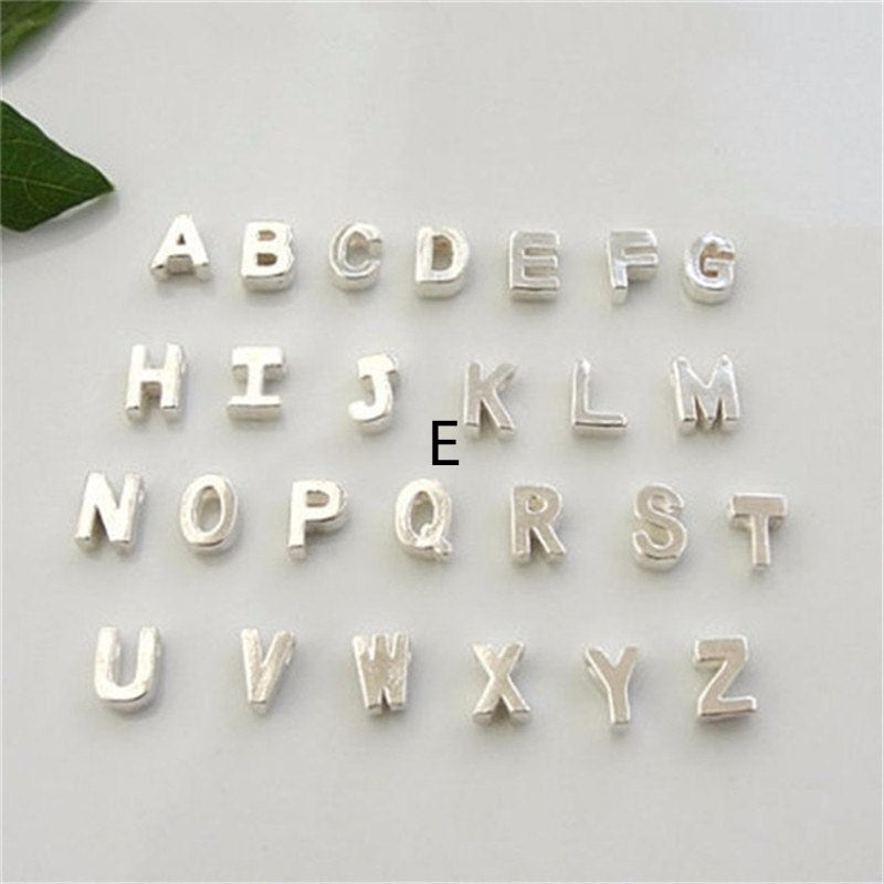 Peach Heart Shaped Letter Necklace Clavicle Chain Necklace El Pazar