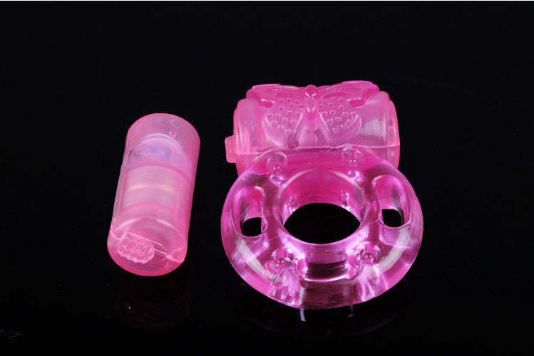 Vibration Ring Butterfly Crystal Ring El Pazar