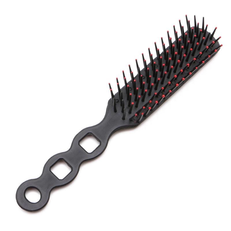 Salon Plastic Paddle Hairdressing Cushion Hair Cozy Massage Comb eprolo