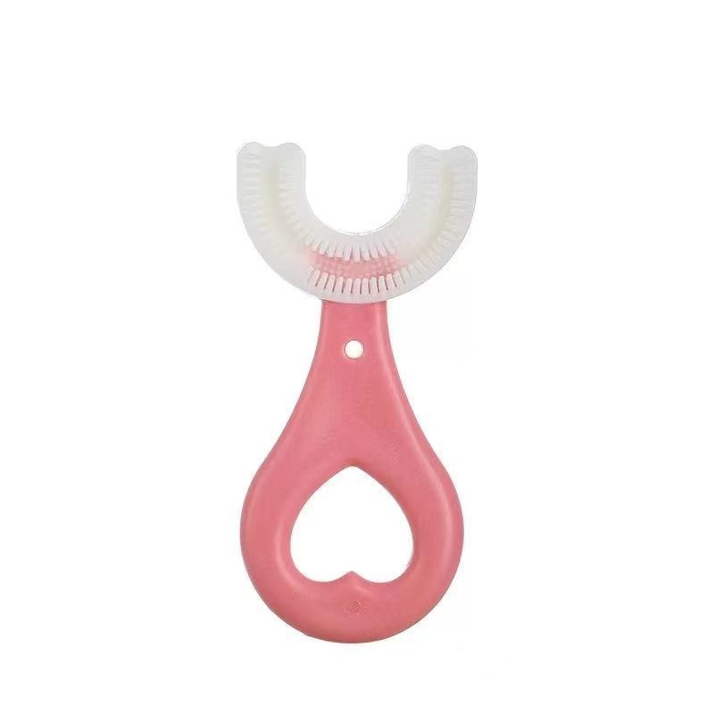 Children's U-shaped toothbrush for infants and young children aged 2-12 and above, oral manual soft bristled toothbrush eprolo