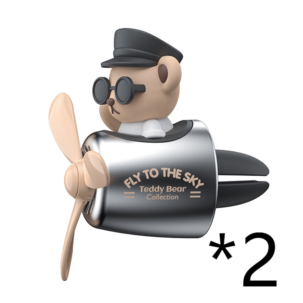 Cartoon Cute Creative Little Black Bear Car Air Outlet Aromatherapy El Pazar