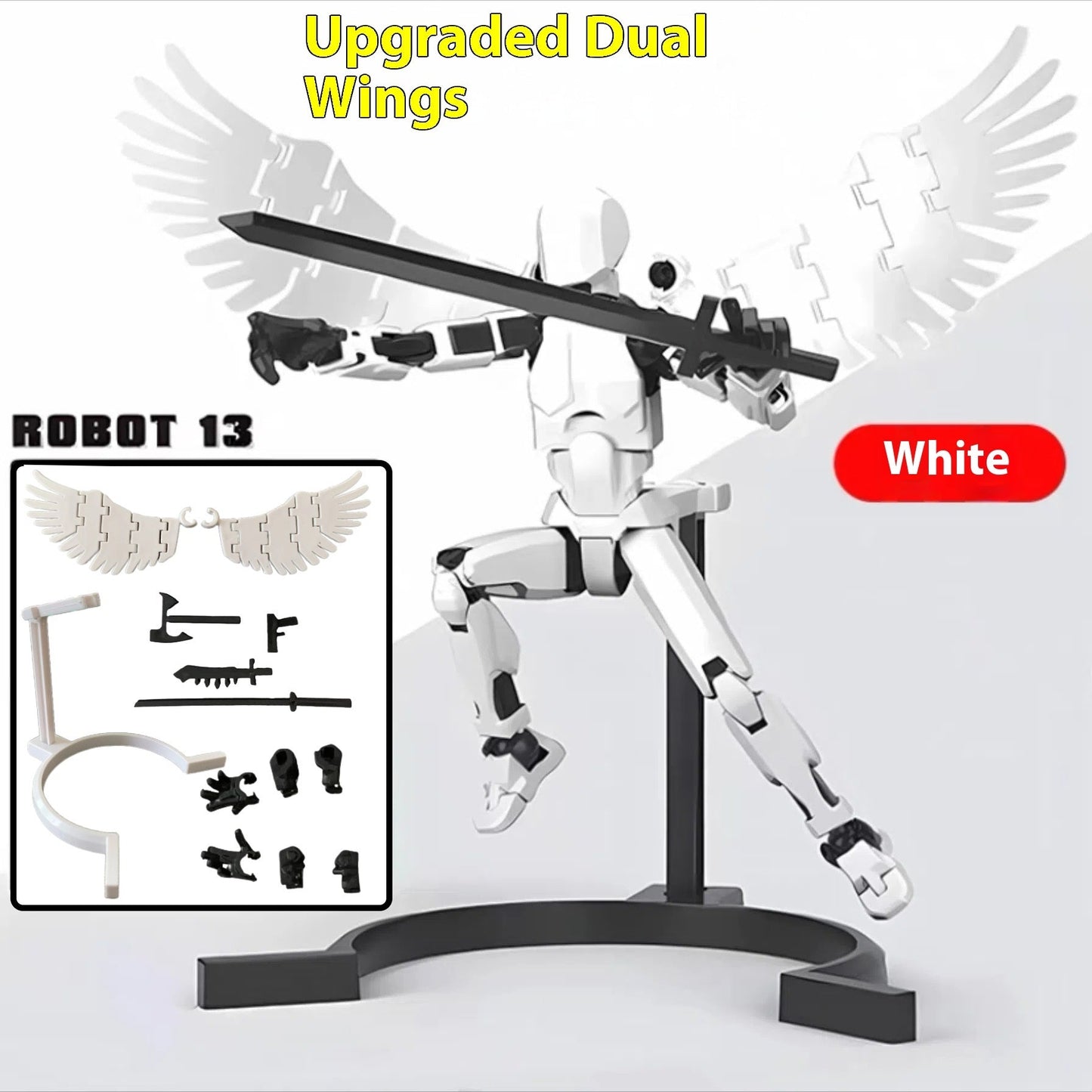 Updated And Hot-sale Multi-Jointed Movable Shapeshift Robot 3D Printed Mannequin Dummy Action Model Doll Toy Kid Gift El Pazar