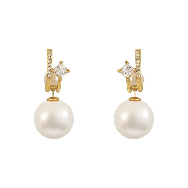 New Light Luxury, Small and High end Design, Explosive Earrings, Female Silver Needle Ear Jewelry eprolo
