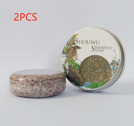 Foreign Trade Silicone Oil Free English Version Polygonum Ginseng Soap Nourishing Soap Shampoo Soap Essential Oil Soap Shampoo Soap El Pazar