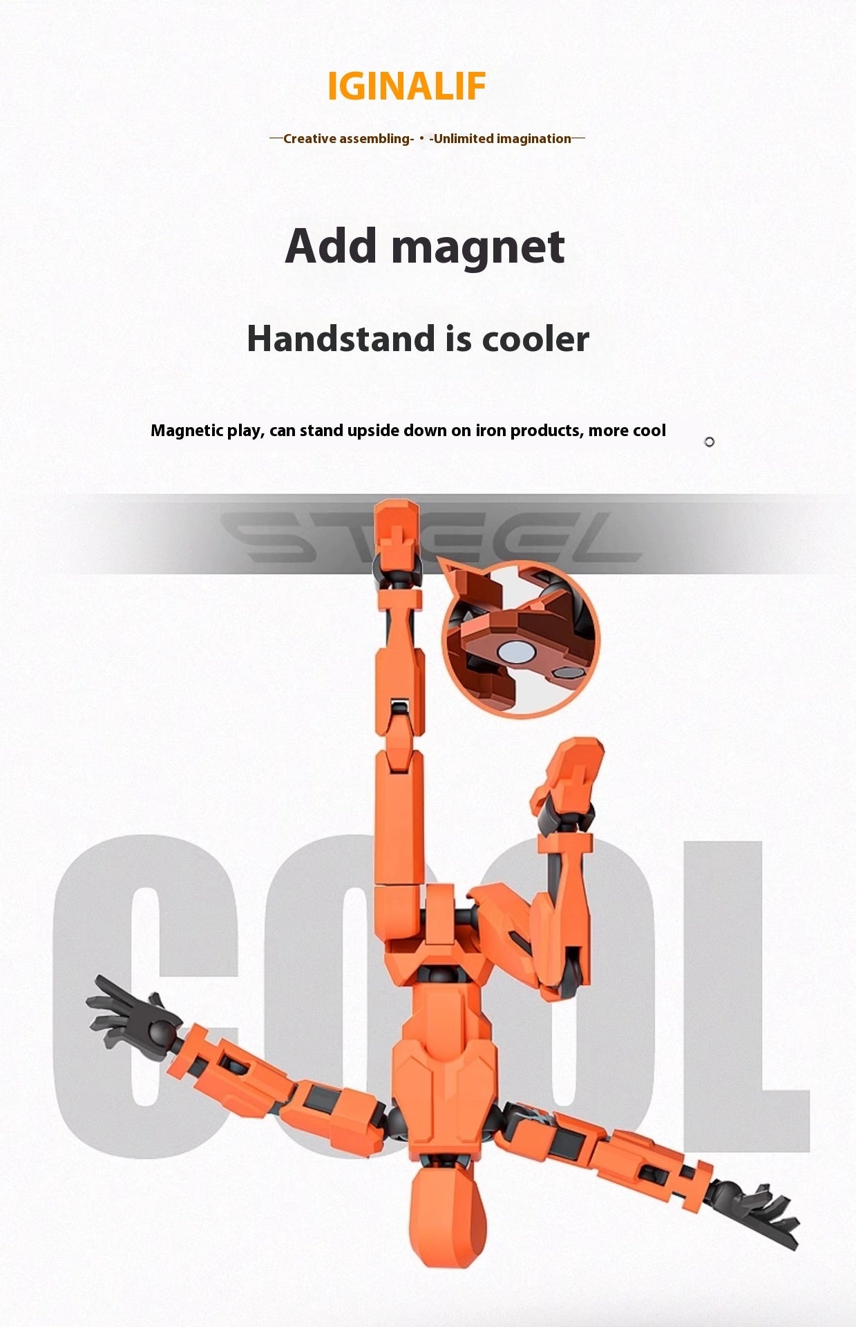 Updated And Hot-sale Multi-Jointed Movable Shapeshift Robot 3D Printed Mannequin Dummy Action Model Doll Toy Kid Gift El Pazar