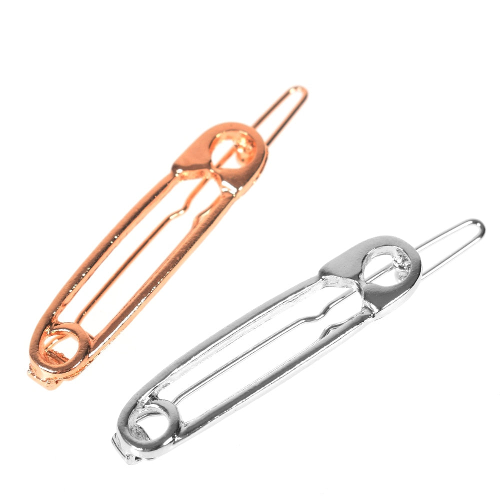 Exquisite Wedding Jewelry Hair Clip Metal Pin Shape Hair Ornaments Decorated Clip For Women Girls Hair Accessorie eprolo
