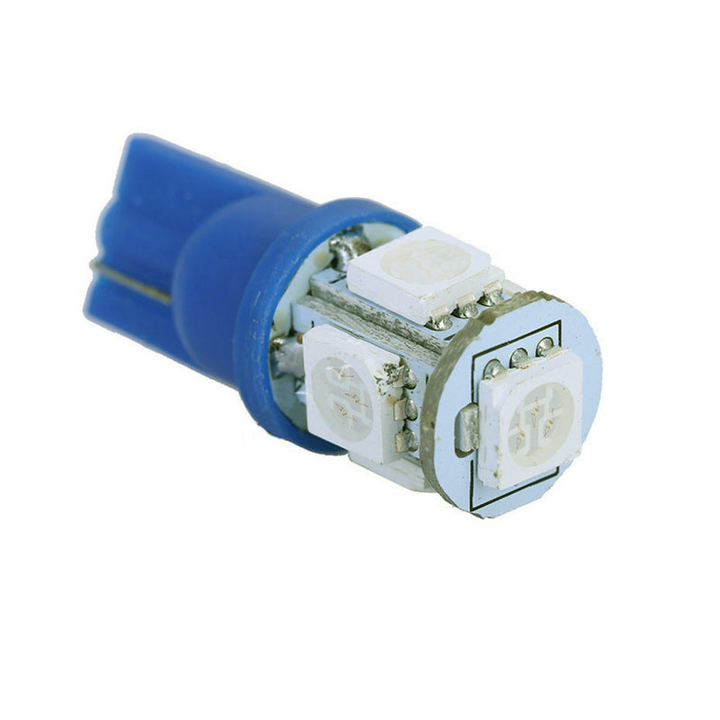 Automobile LED Lamp T10 5050 5SMD Car Wide Light 5050 Chip Car Lamp Instrument Lamp 7 Color El Pazar
