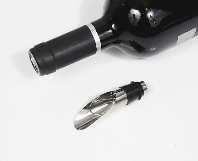 Stainless steel pourer, wine preservation stopper, wine stopper El Pazar