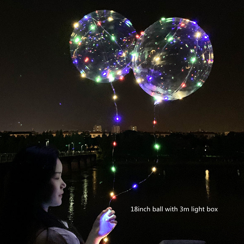 Luminous Transparent Bobo Ball El Pazar