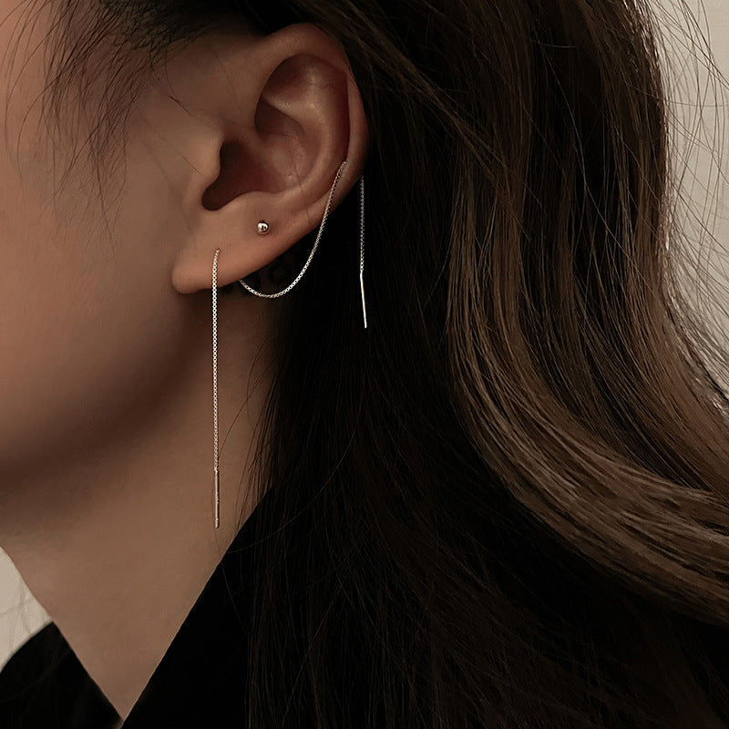 Temperament Tassel Face Slim Long Ear Line El Pazar