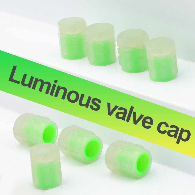 Electric Vehicle Vacuum Tire Valve Luminous Core Cover El Pazar