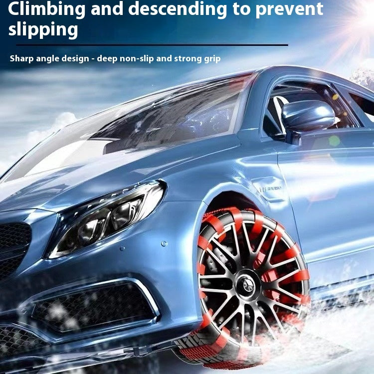 Emergency Plastic Nonskid Chain Universal Car Tire Non-slip Band El Pazar