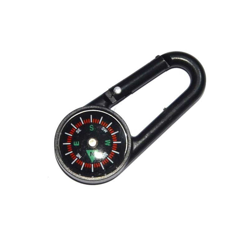 Outdoor Plastic Climbing Button Carabiner Compass El Pazar