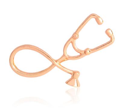 Stethoscope Brooch Pins Nurse Jewelry eprolo