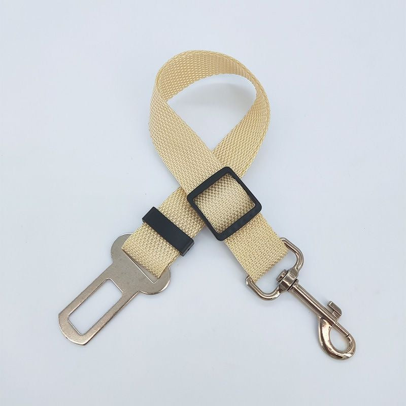 Pet products, car adjustable safety belt, traction belt, dog mounted fixed pet car safety belt eprolo