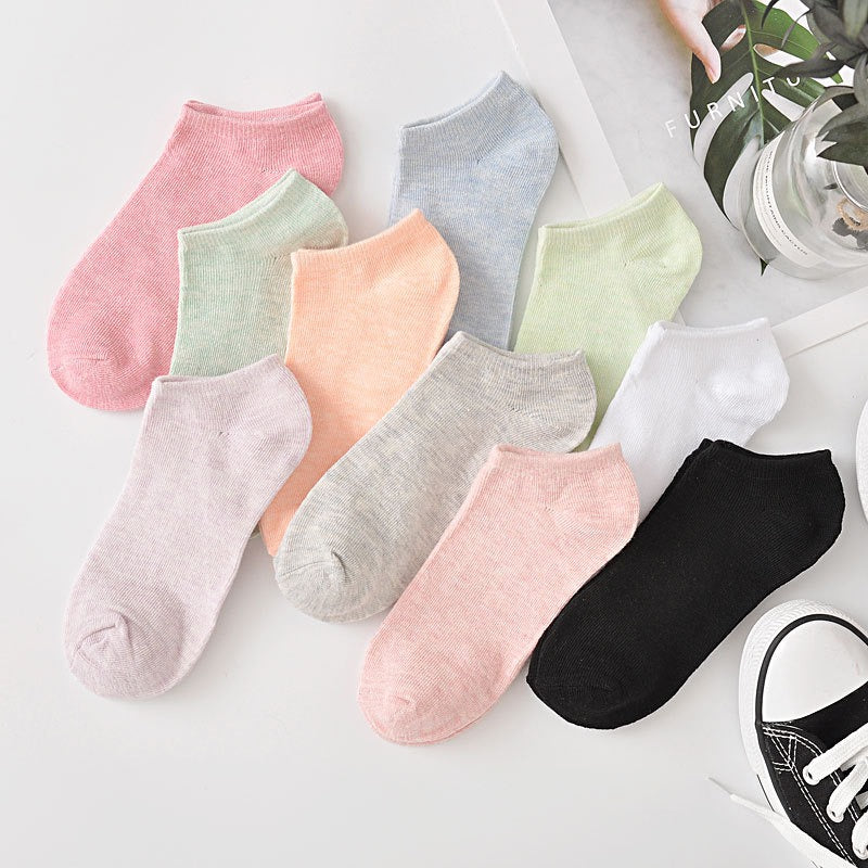 Cotton Casual Ankle Socks Multicolour eprolo