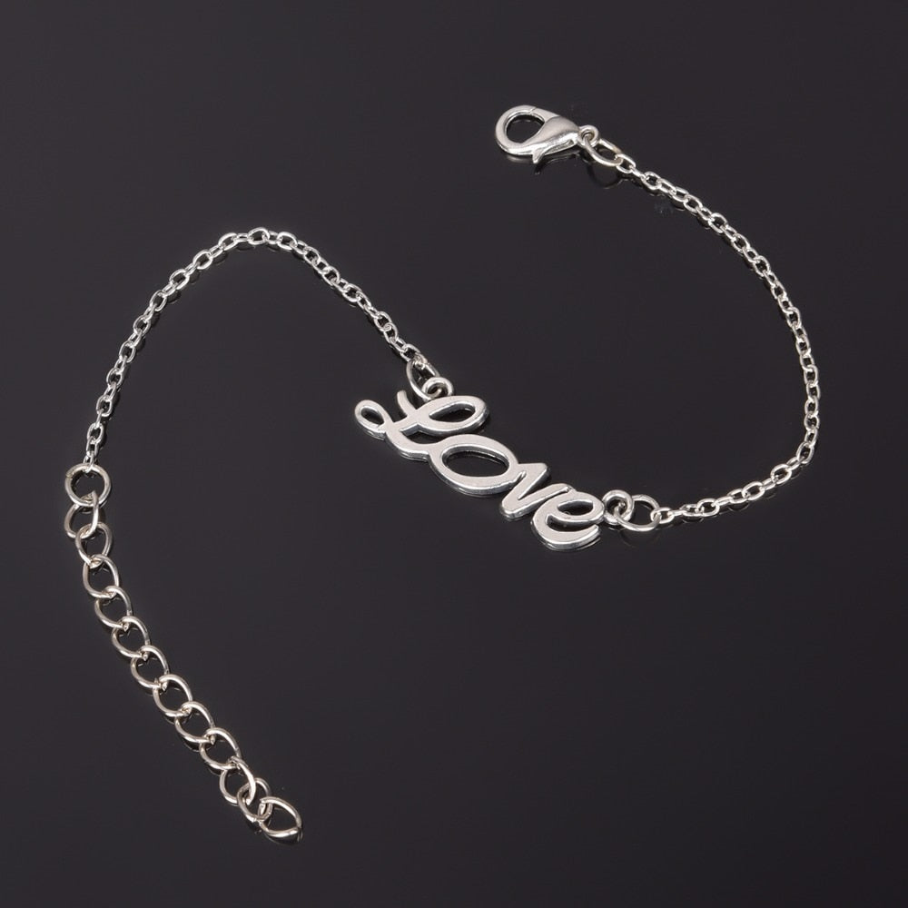Simple Style Silver Plated Charm Bracelet Jewelry Gift Wedding Banquet eprolo