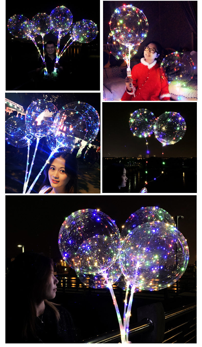 Luminous Transparent Bobo Ball El Pazar