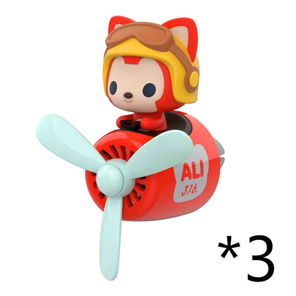 Cartoon Cute Creative Little Black Bear Car Air Outlet Aromatherapy El Pazar