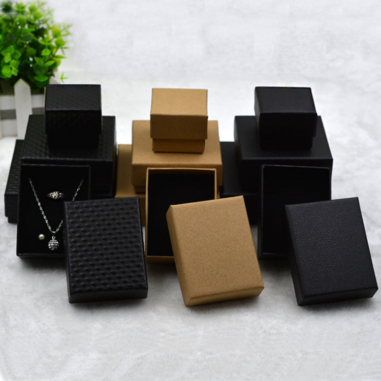 Jewelry Box Earring Packaging Box Kraft Paper El Pazar