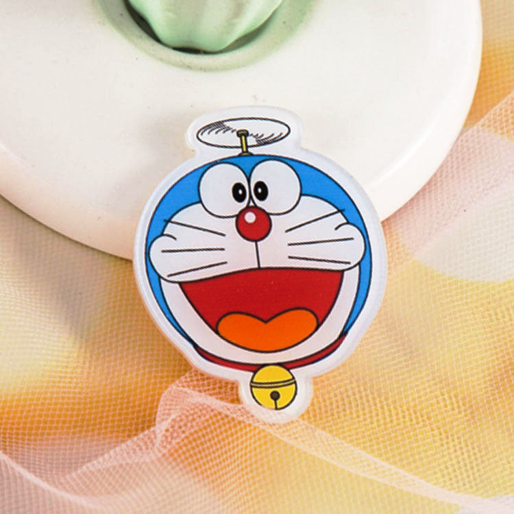 Japanese Cartoon Acrylic Brooch Cute Robot Cat Anime Badge Custom Children's Bag Pendant Accessories Patch eprolo