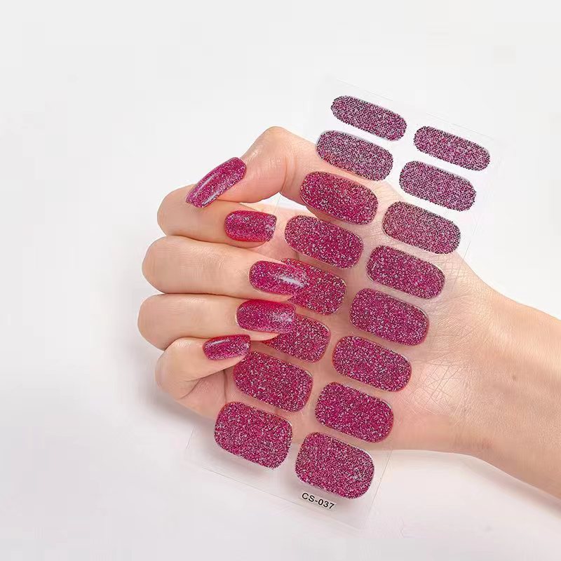 Amazon Sources 16 Small Stickers Gradient Onion Powder Nail Stickers El Pazar
