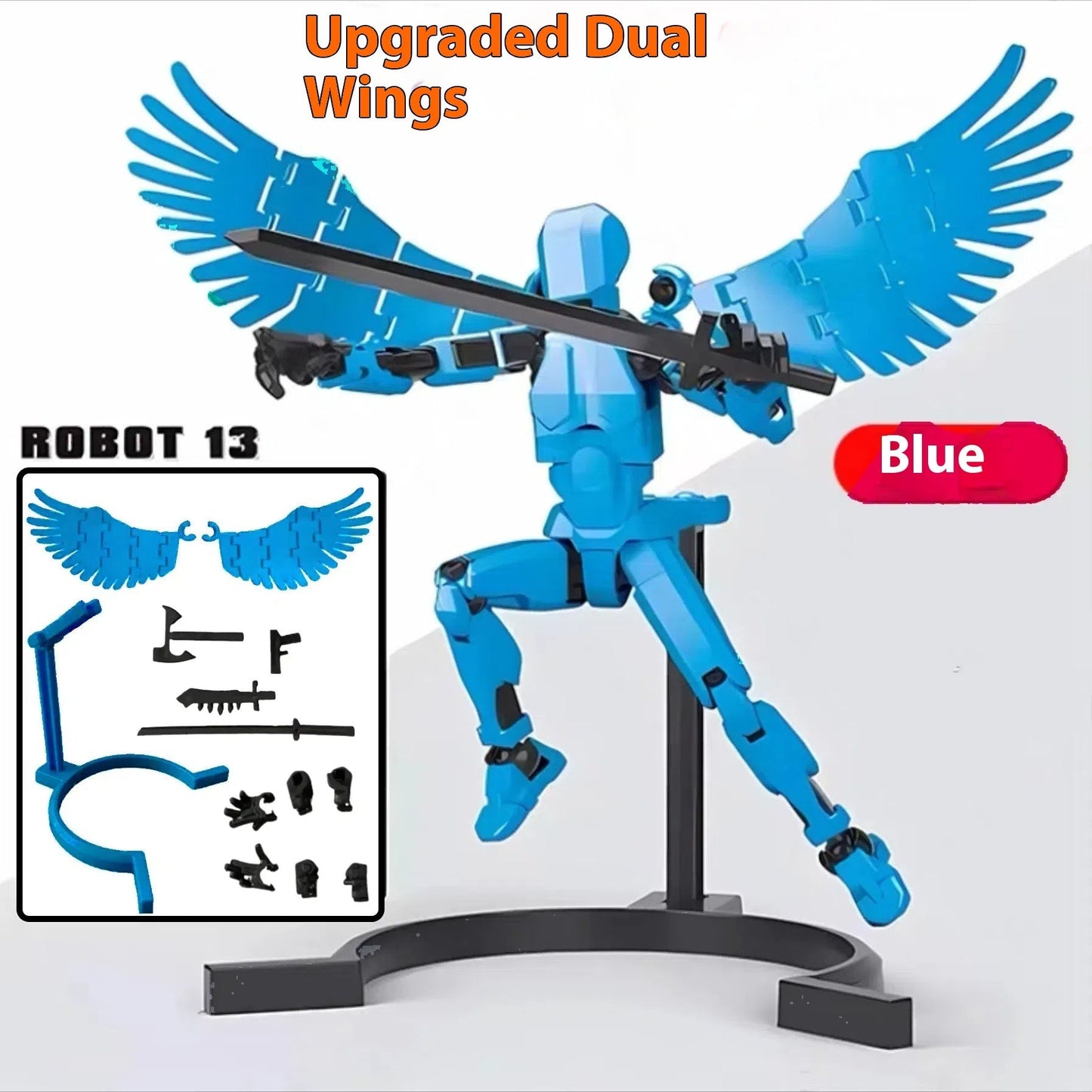 Updated And Hot-sale Multi-Jointed Movable Shapeshift Robot 3D Printed Mannequin Dummy Action Model Doll Toy Kid Gift El Pazar