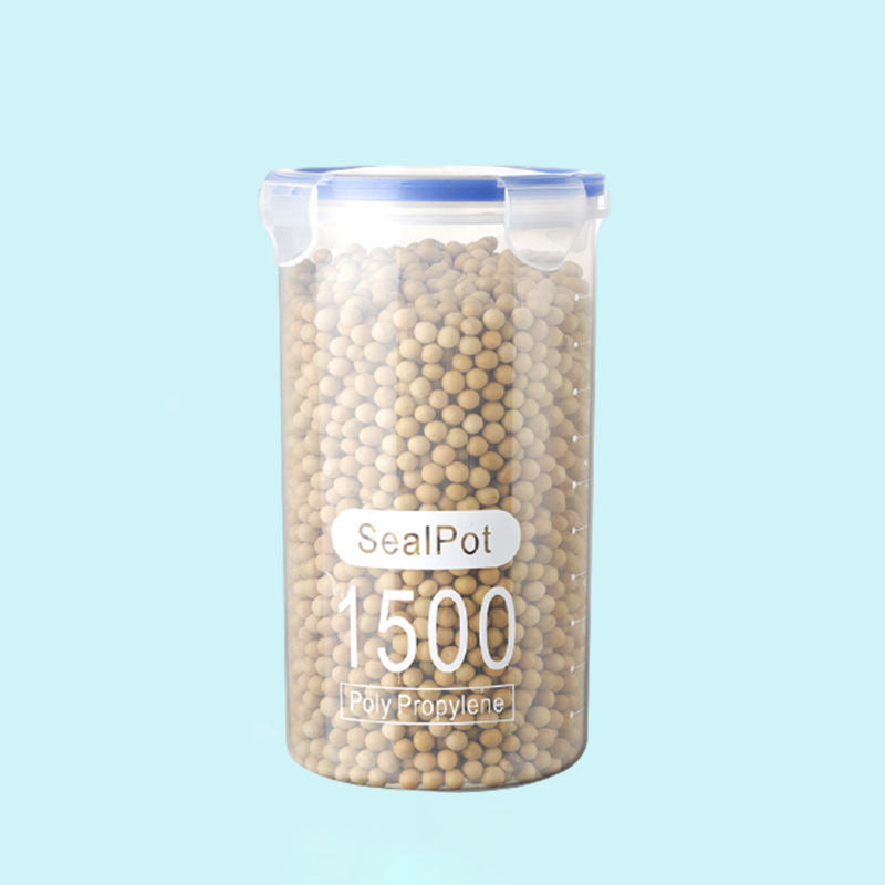 Food Storage Box Storage Jars Plastic Jars Kitchen Storage Jars Storage Jars Grains Sealed Jars eprolo