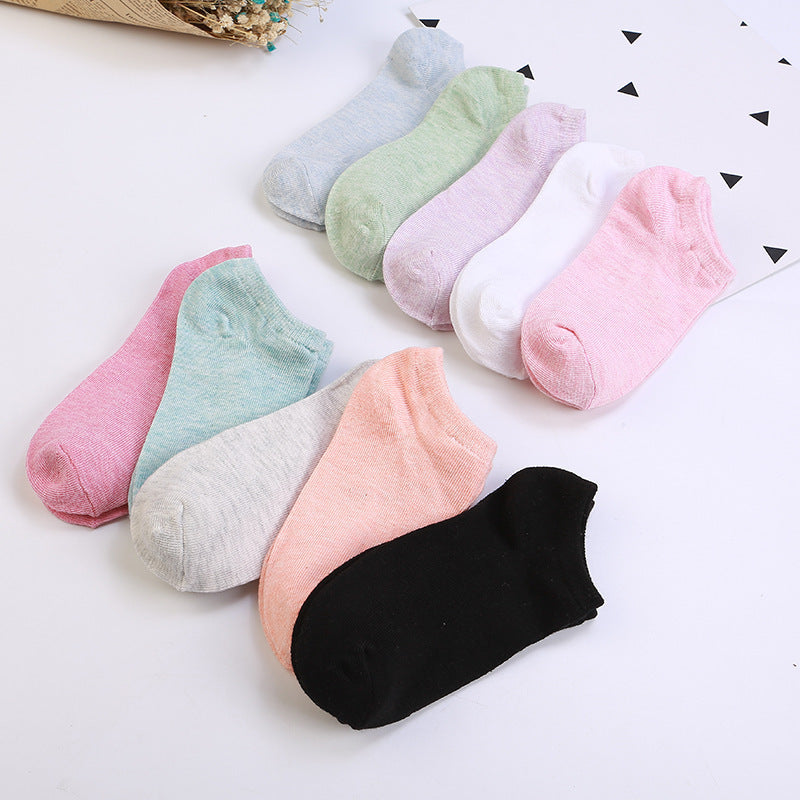 Solid color ladies socks El Pazar