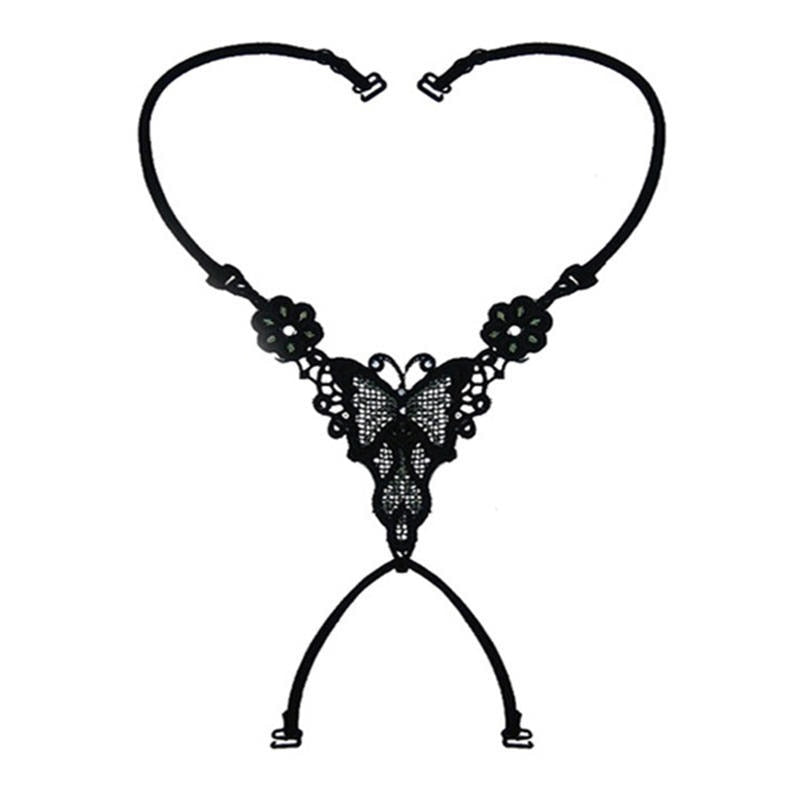 Butterfly Bra Strap Women Sexy Flow Brassiere Invisible Cross Backless Slip Back Adjustable Bra Free Shoulder Straps Underwear eprolo