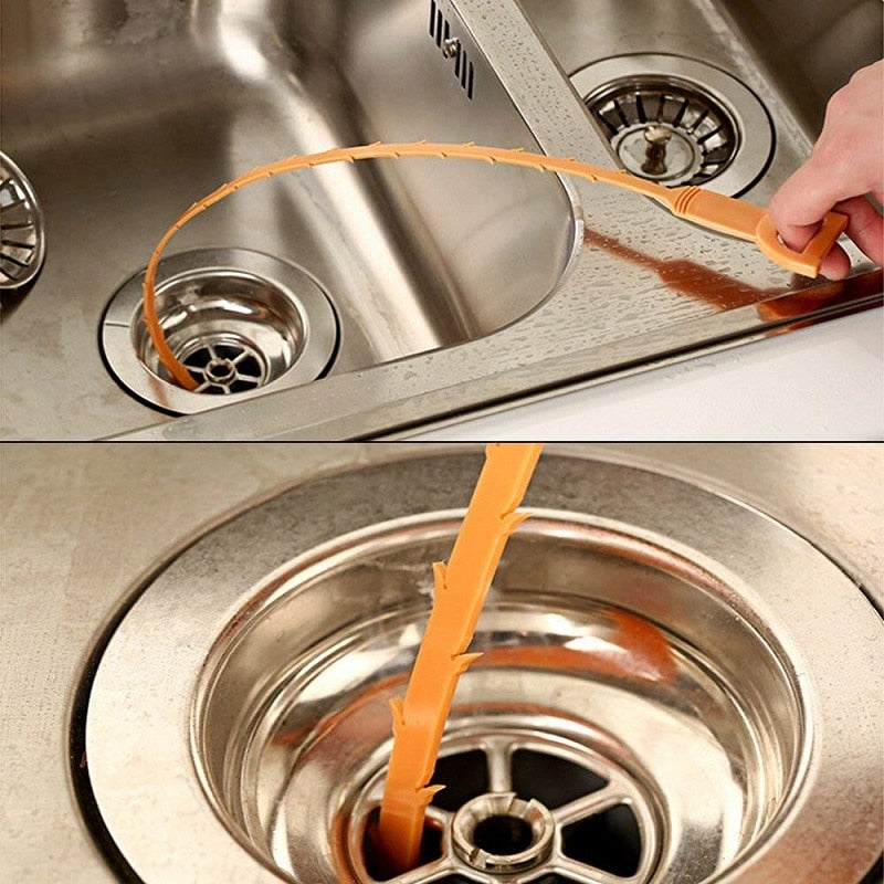 1pcs Drain Cleaner Sticks Kitchen Toilet Bathtub Sewage Decontamination To Deodorant Sewer Sink Filter Strainer Cleaning Tool eprolo
