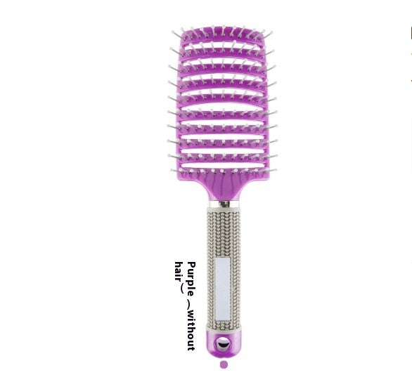 Big Curved Comb Bristle Massage Comb Eight Claws El Pazar