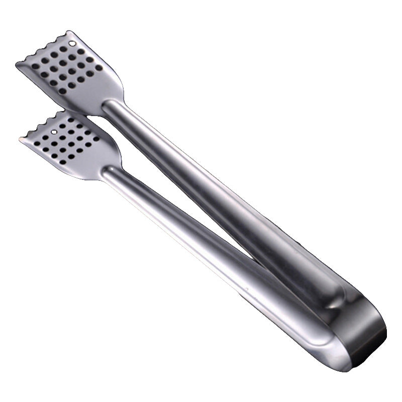 Stainless Steel Flat Head Food Clip Food Clip Bread Food Barbecue Clip Grilled Fish Clip Barbecue Clip Tableware eprolo