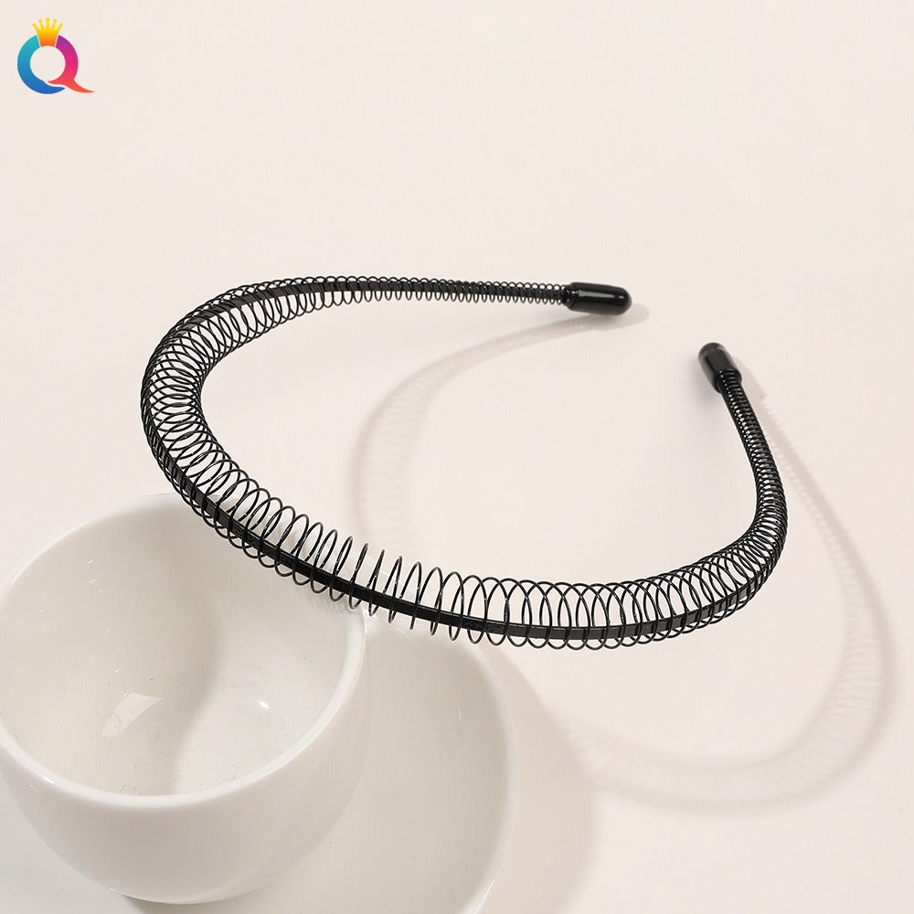 Minimal metal base facial wash hair band, no marks on the back of the head, pressed hair clip, high-end feel headband hair accessories eprolo