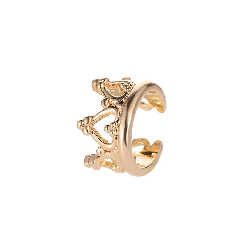 1PC Gold Color Silver Color Figure Shaped Earrings Ear Clip Climbing Climber Ear Cuff Non Pierced Ear Clip Cartilage Earrings eprolo