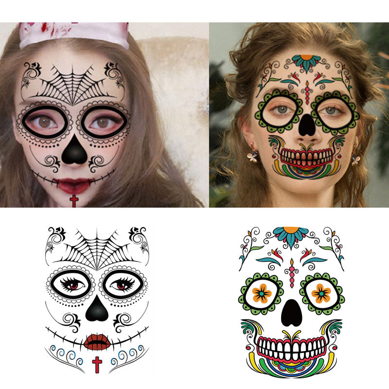Halloween face sticker eprolo