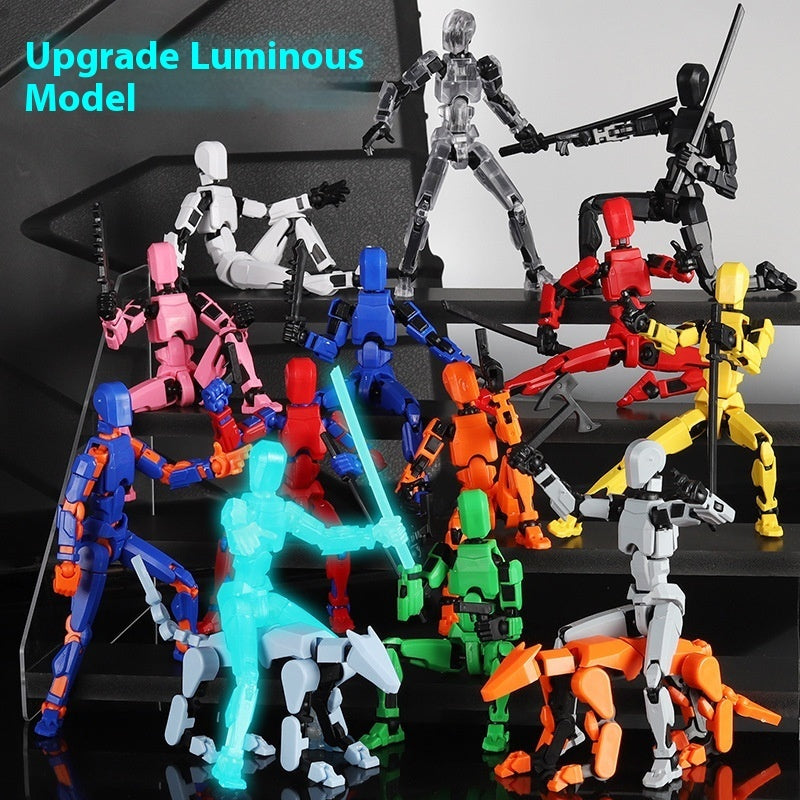 Updated And Hot-sale Multi-Jointed Movable Shapeshift Robot 3D Printed Mannequin Dummy Action Model Doll Toy Kid Gift El Pazar