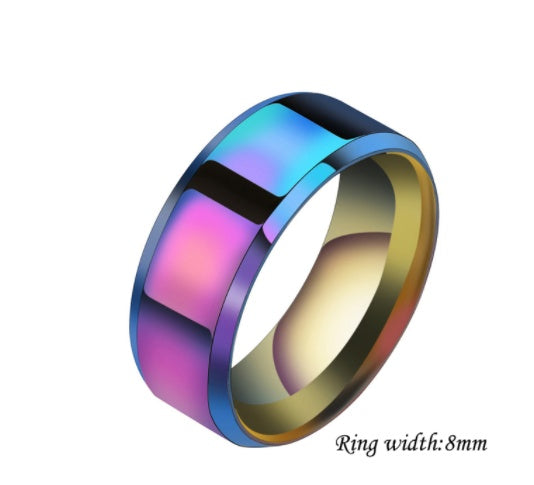 Niche Rings For Men And Women Stainless Steel Couple Rings El Pazar